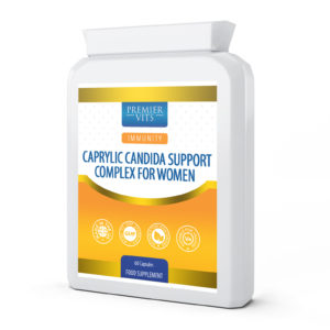 Caprylic Candida Support Complex for Women 60 Capsules  - Energy Vitamins & Supplements UK