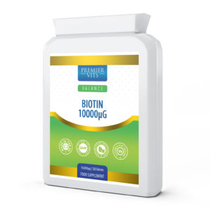Biotin 10000µg, 120 Tablets  - Colds & Flu Vitamins & Supplements UK