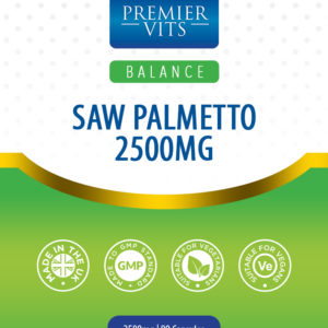 Saw Palmetto 2500mg 90 Capsules  - General Health Vitamins & Supplements UK