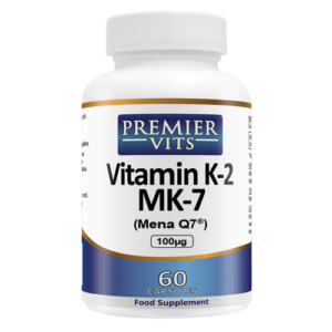 Vitamin K2 as MK7 - 100mcg - 60 Capsules